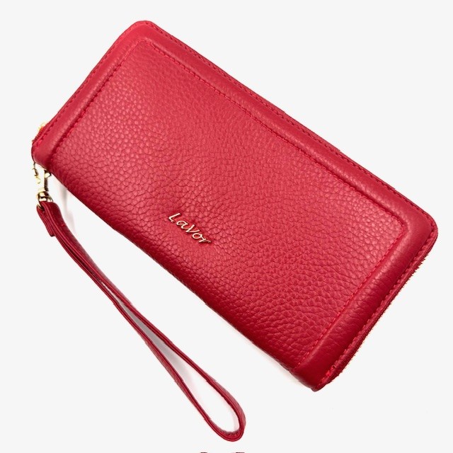 Πορτοφόλι Γυναικείο Δέρμα Κόκκινο LAVOR - Image 2
