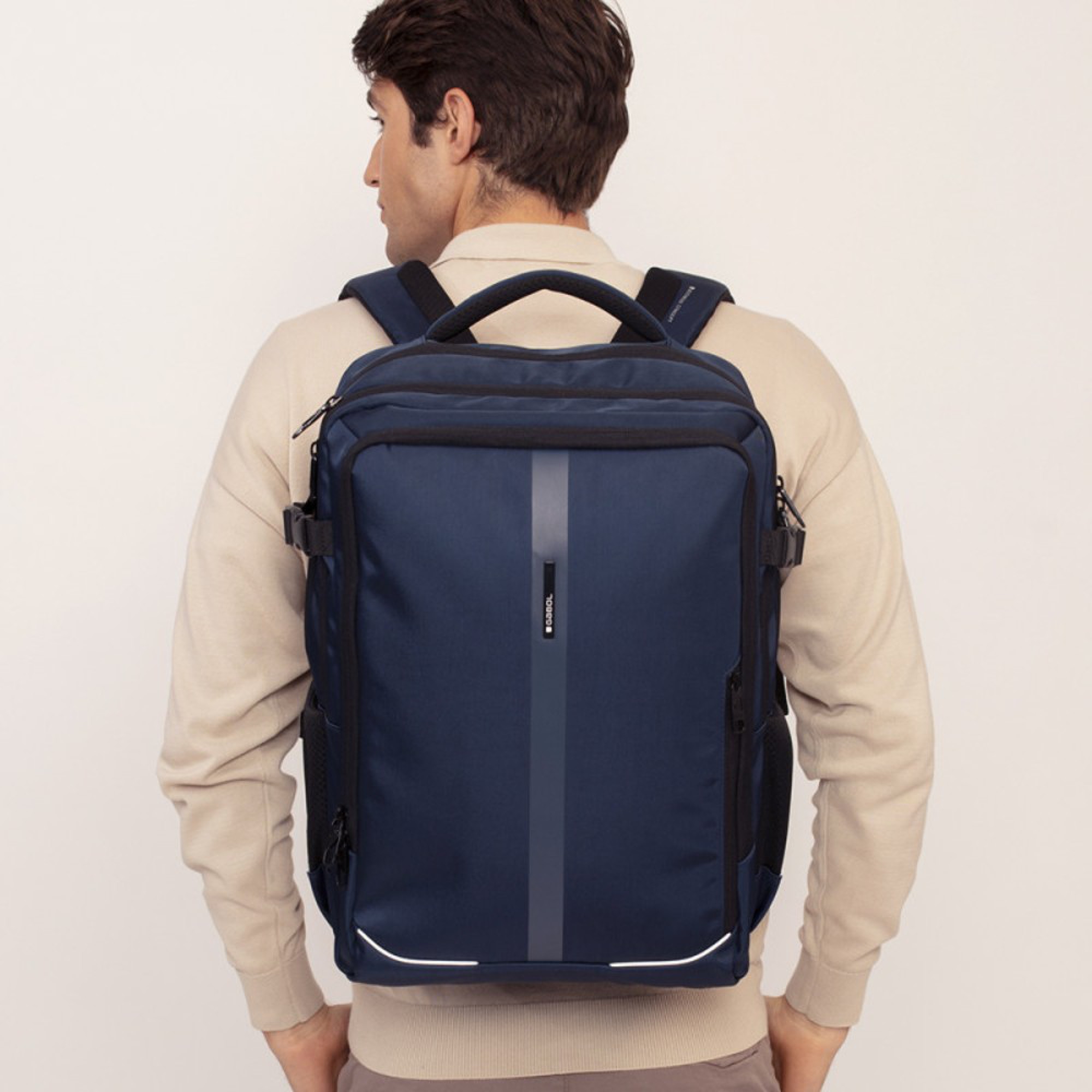 Τσάντα Πλάτης Ύφασμα Μπλε GABOL - Image 9